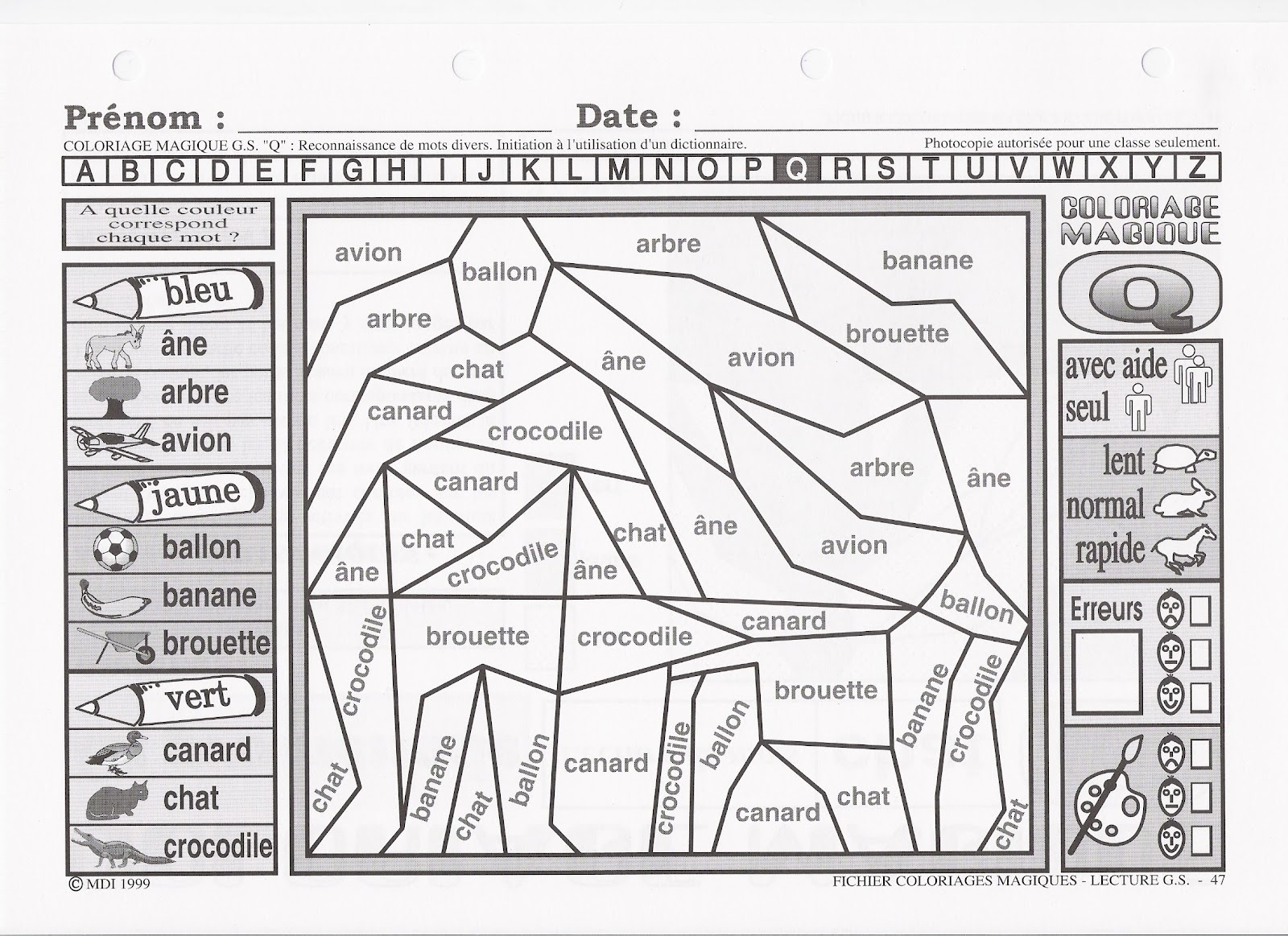 Coloriage Magique Lecture Cp | Liberate Concernant pour Coloriage Magique Son M