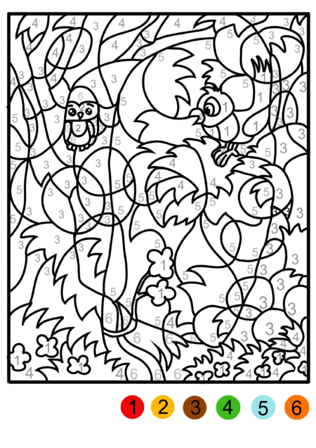 Coloriage Magique Maternelle. Imprimer La Coloration Logique à Coloriage Magique F