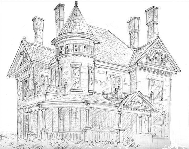 Coloriage Maison #66580 (Bâtiments Et Architecture pour Coloriage Dessin Maison