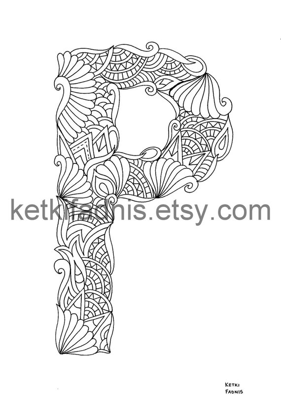 Coloriage Mandala Lettre O - Coloriage Tigre Mandala intérieur Coloriage Mandala Lettre O