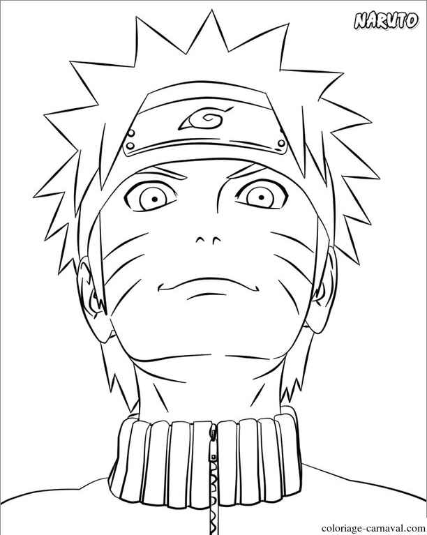 Coloriage Manga Naruto 167 Dessin Gratuit - Coloriage Carnaval tout Coloriage Naruto À Imprimer