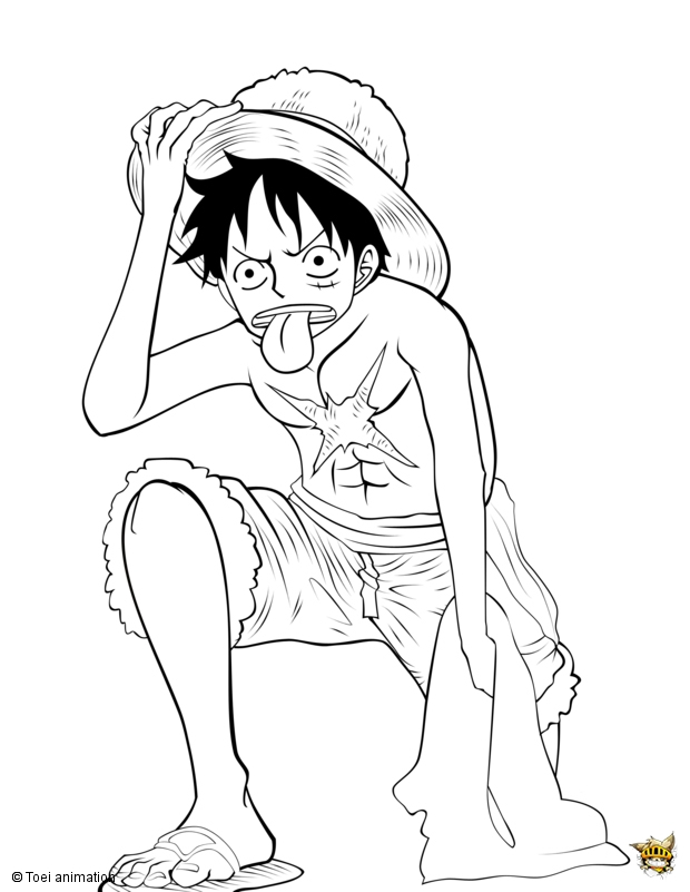 Coloriage Manga One Piece concernant Coloriage One Piece,