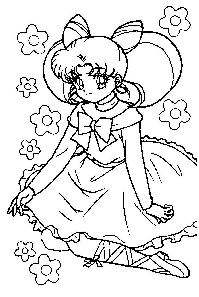 Coloriage Manga serapportantà Dessin Pour Coloriage Fille