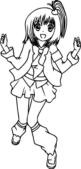 Coloriage Manga Shugo Chara À Imprimer serapportantà Coloriage H2O Dessin Animé À Imprimer