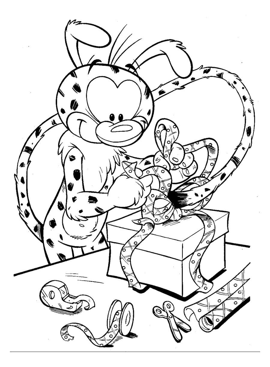 Coloriage Marsupilami #50122 (Dessins Animés) - Album De concernant Coloriage H2O Dessin Animé À Imprimer