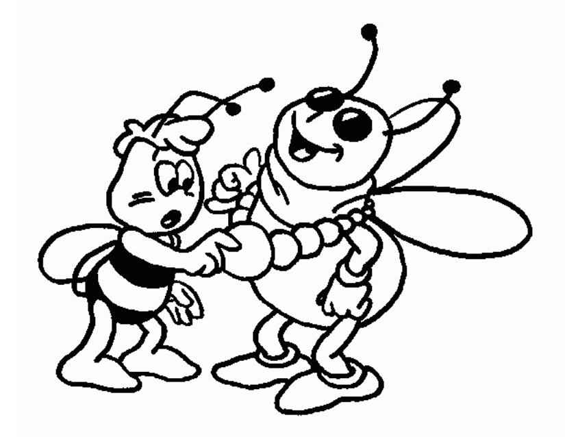 Coloriage Maya L'Abeille #28226 (Dessins Animés) - Album dedans Coloriage Maya L'Abeille