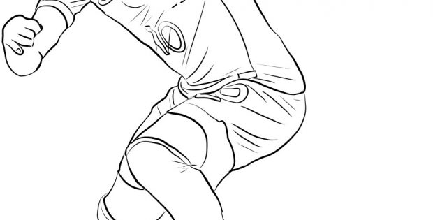 Coloriage Mbappe Psg Cool Image 12 Unique De Coloriage avec Coloriage M Bappe