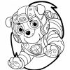 Coloriage Mighty Pups Rubble Bulldog À Imprimer Gratuit avec Coloriage Disney 2022,