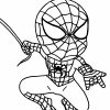 Coloriage Mini Spider Man 2017 Figurine Dessin Gratuit à Coloriage Spider-Man,