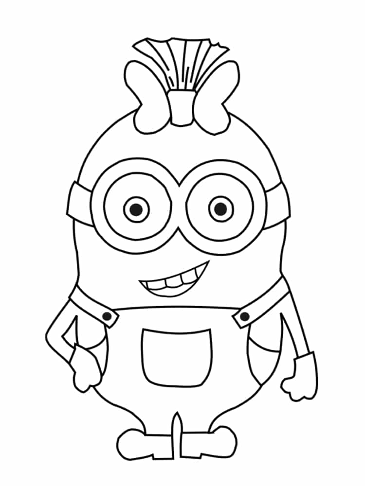 Coloriage Minion : Des Coloriages Exclusifs À Imprimer concernant Dessin R A Imprimer