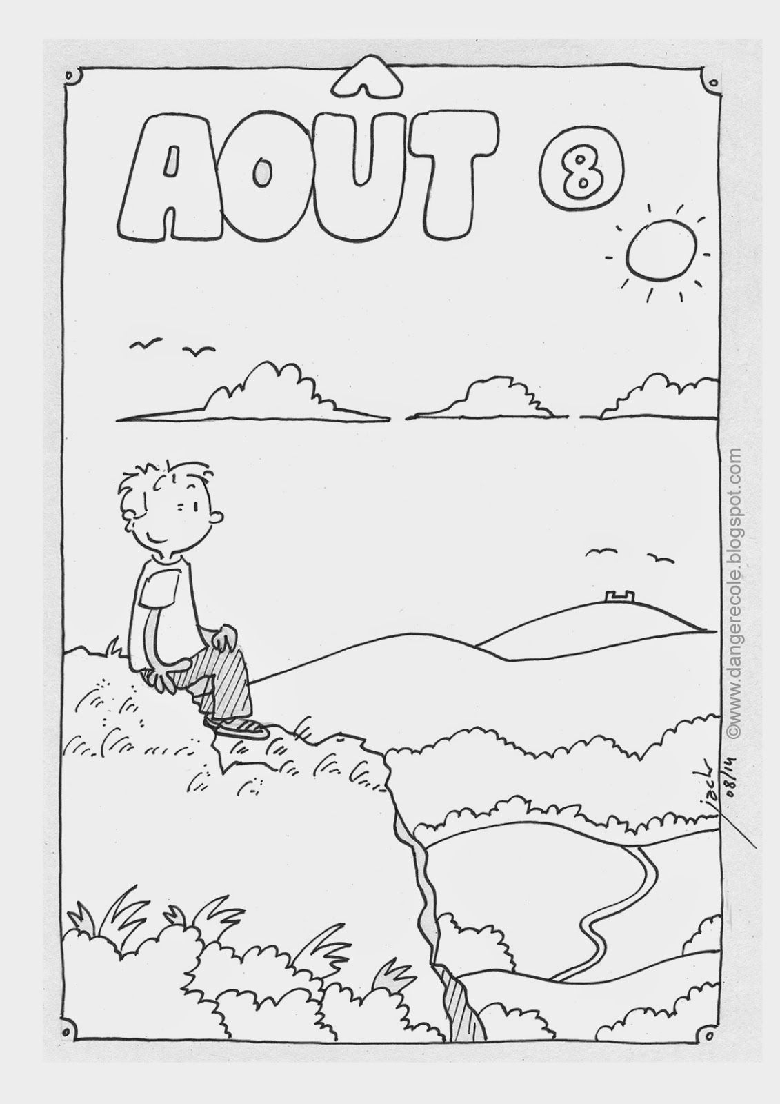 Coloriage Mois Juin Maternelle | Meilleur Coloriage Pour concernant Coloriage Juin