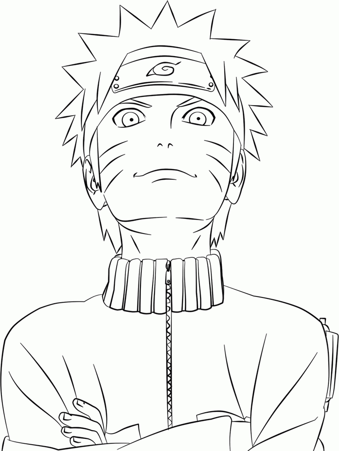 Coloriage Naruto #38332 (Dessins Animés) - Album De Coloriages à Coloriage Naruto Shippuden