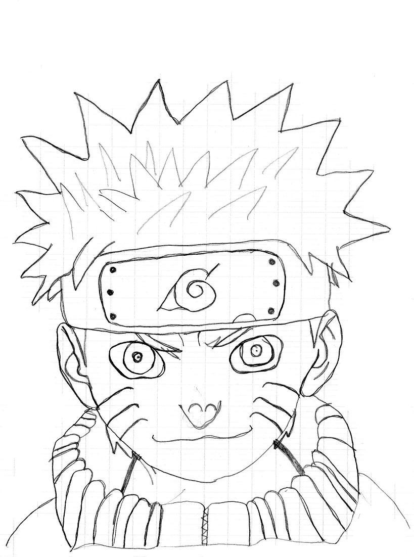 Coloriage Naruto #38418 (Dessins Animés) - Album De Coloriages pour Dessin Naruto Shippuden