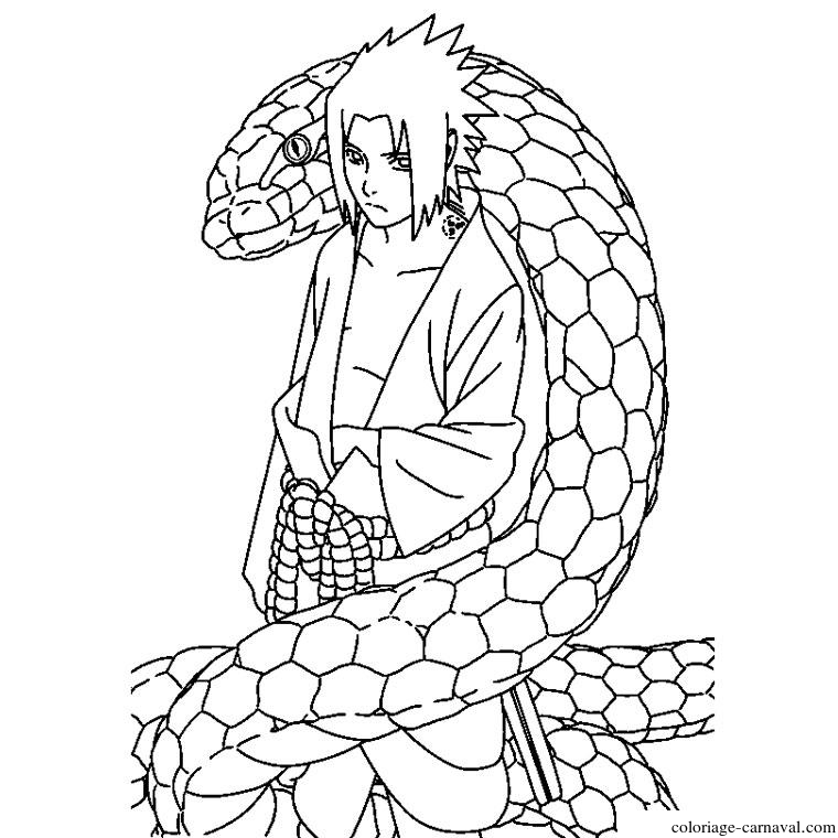 Coloriage Naruto Colorier Dessin Gratuit - Coloriage Carnaval concernant Coloriage Naruto