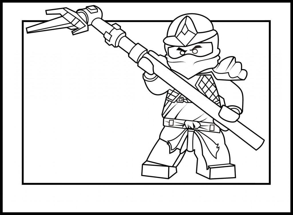 Coloriage Ninjago #24092 (Dessins Animés) - Album De tout Coloriage Ninjago