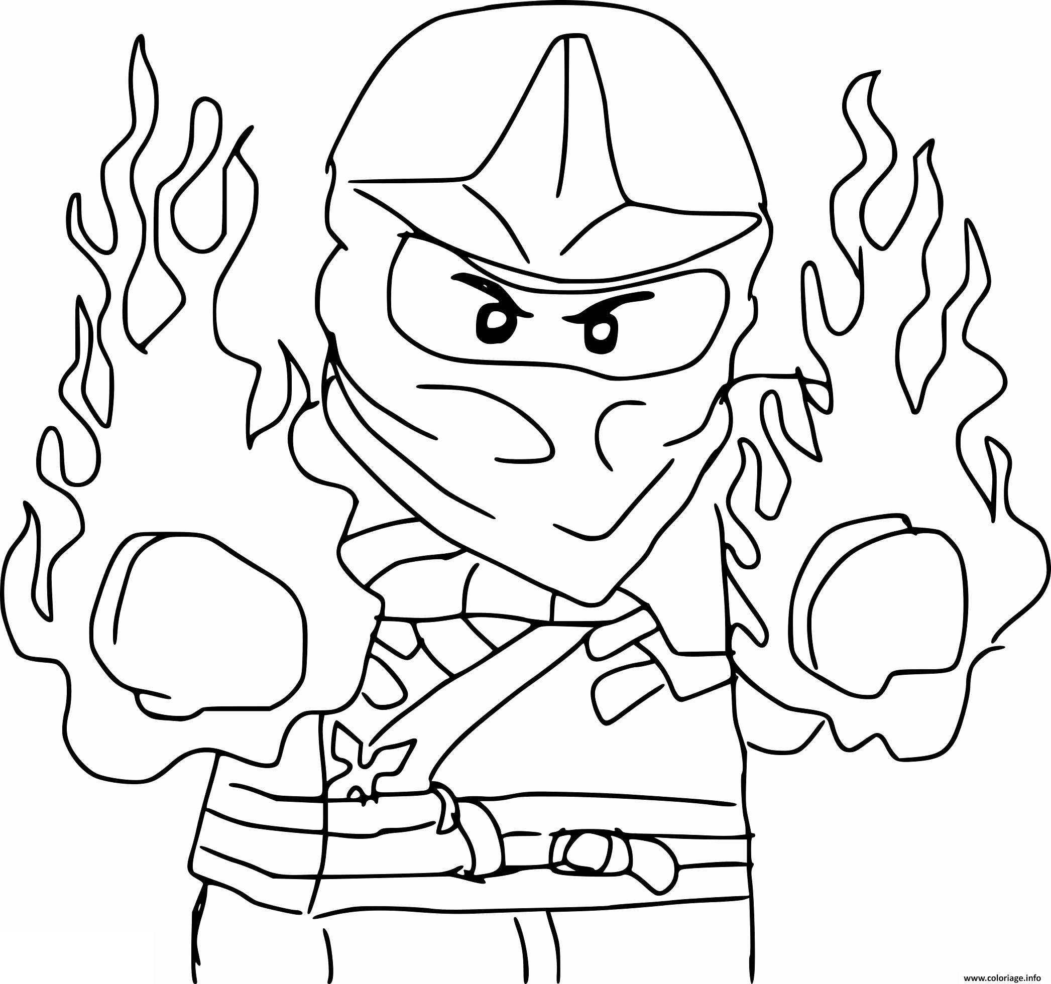 Coloriage Ninjago Lego Pour Garcon Dessin destiné Coloriage Dessin Garcon