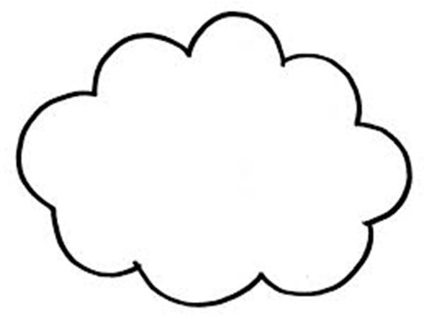 Coloriage Nuage #157320 (Nature) - Album De Coloriages pour Coloriage Dessin Nuage