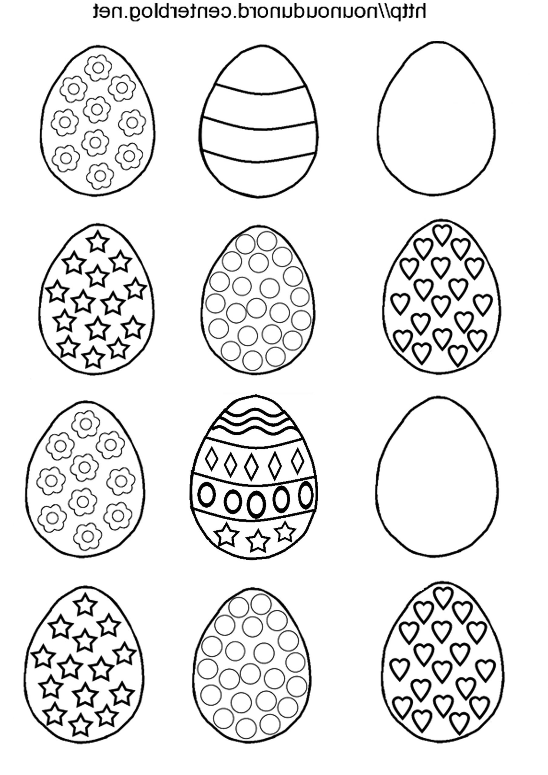 Coloriage Oeuf Paque - Dessin Et Coloriage avec Coloriage Oeuf,