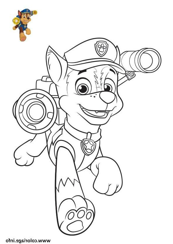 Coloriage Pat Patrouille Chase Colorier Dessin En 2021 encequiconcerne Coloriage 3 Ans Pat Patrouille