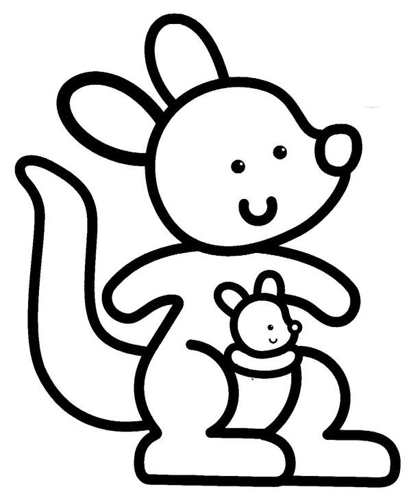 Coloriage Petits | Coloriage Animaux, Coloriage Enfant pour Coloriage À Imprimer 4 Ans