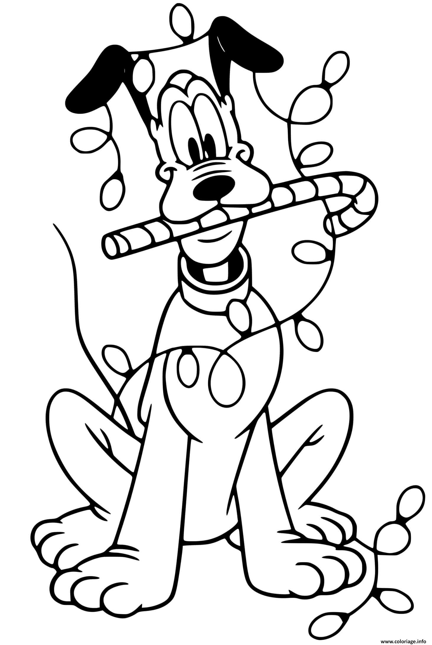 Coloriage Pluto Compagnon Canin De Mickey Est Pret Pour destiné Dessin Coloriage Pdf