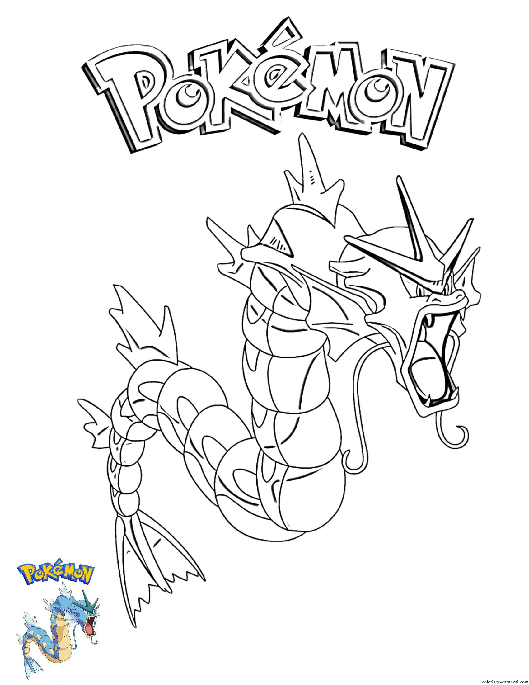 Coloriage Pokemon À Imprimer (458 Dessins) Gratuit encequiconcerne Coloriage Pokémon,