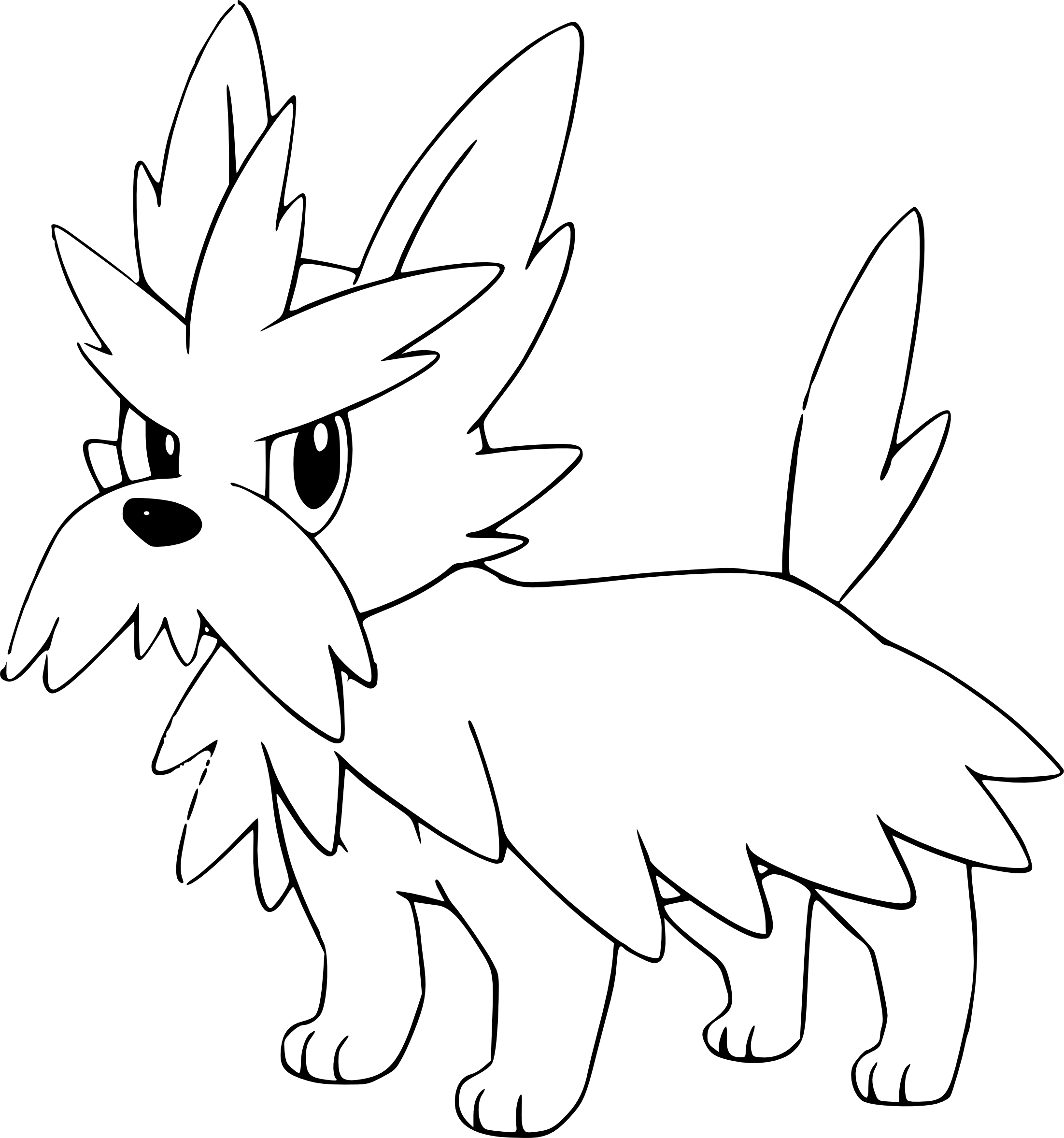 Coloriage Ponchien Pokemon À Imprimer Et Colorier à Dessin Pokemon