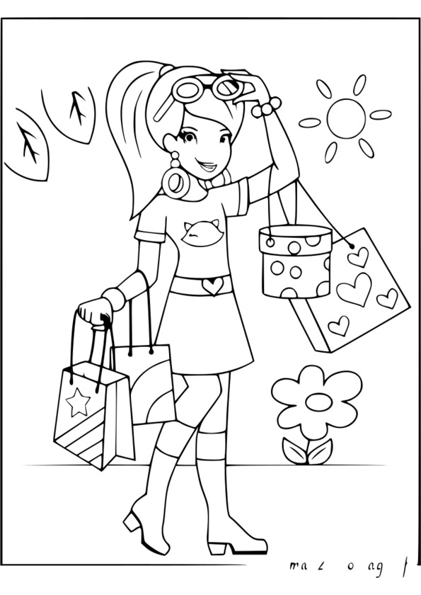 Coloriage Pour Fille De 10 A 12 Ans avec Coloriage 12 Ans