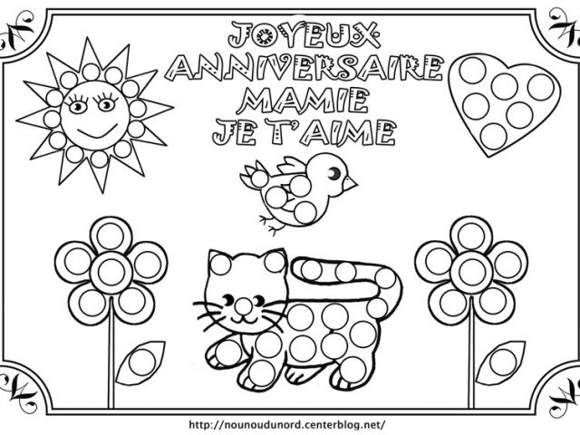 Coloriage Pour Garçon De 7 Ans Anniversaire Mamie Avec tout Coloriage Pour 7 Ans,