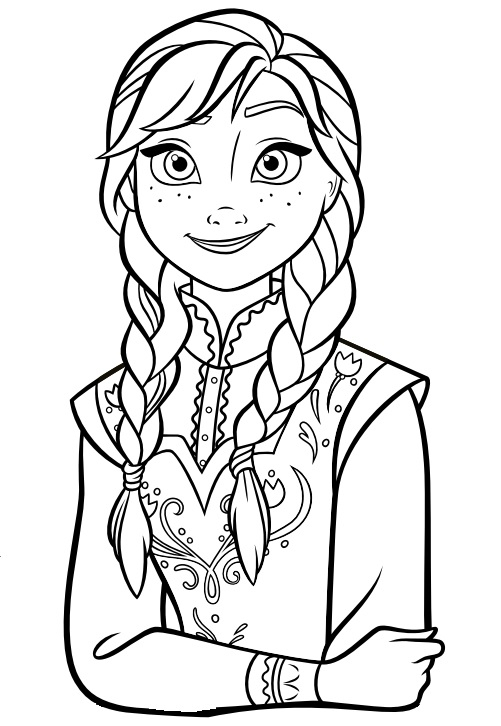 Coloriage Princesse À Imprimer (Disney, Reine Des Neiges, ) dedans Dessin La Princesse