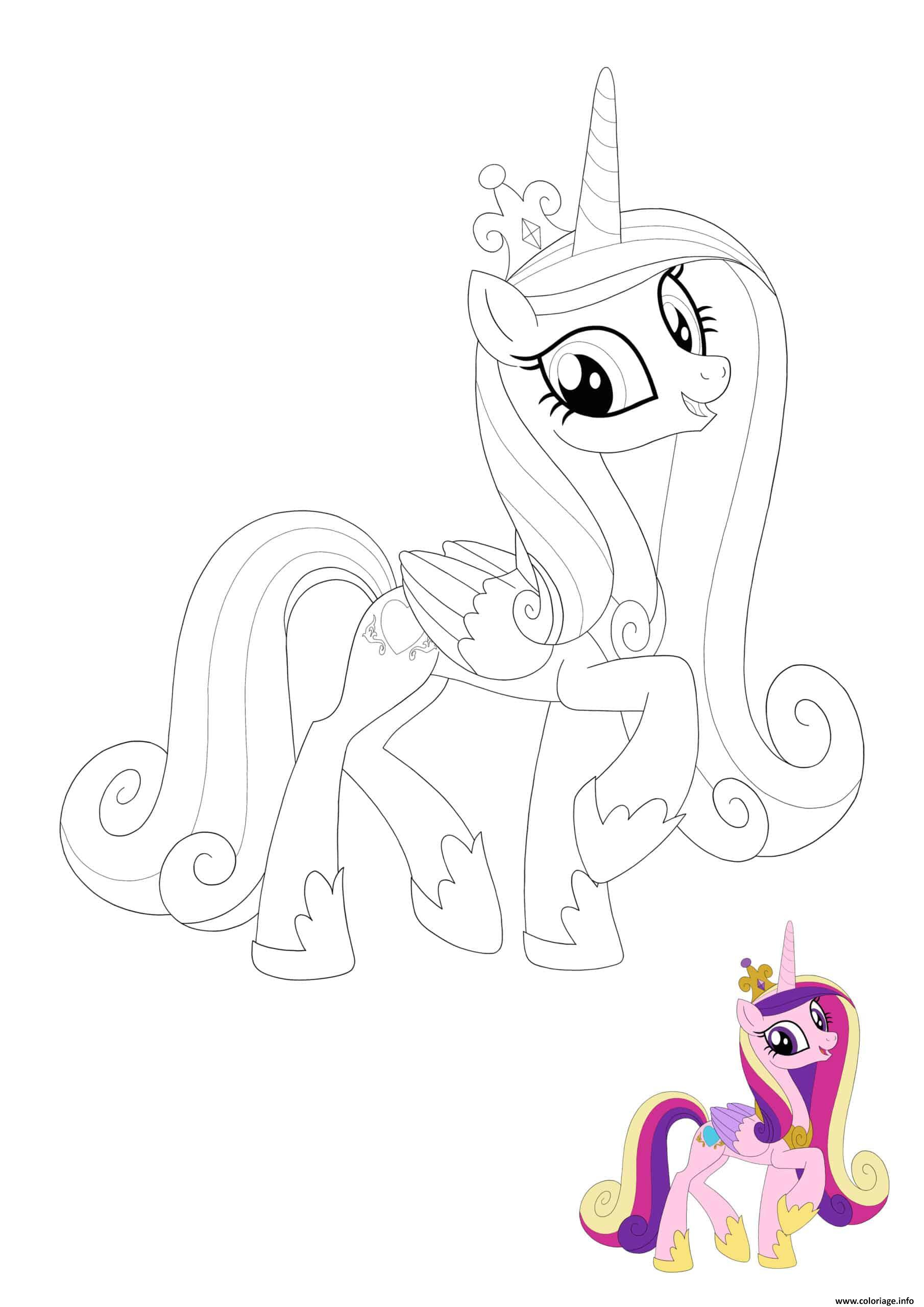 Coloriage Princesse Cadence Dessin Princesse À Imprimer encequiconcerne Coloriage À Imprimer C