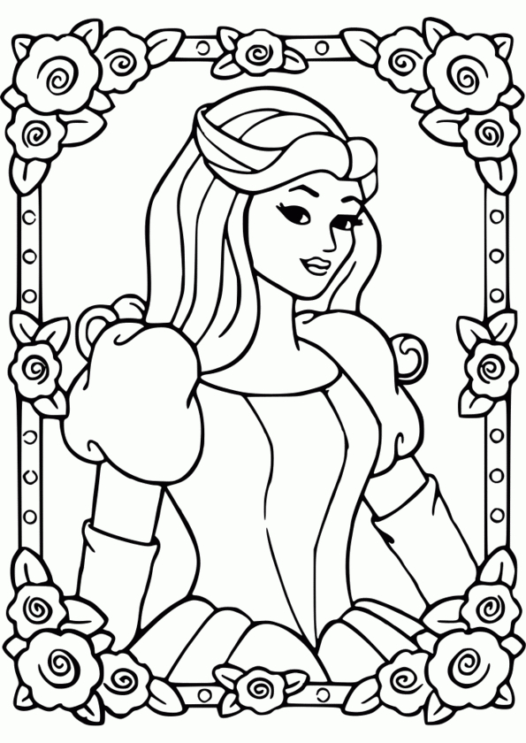 Coloriage Princesse Des Neiges serapportantà Coloriage De Toutes Les Princesses Disney