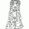 Coloriage | Princesse | Robe-De-Princesse-13 encequiconcerne Coloriage Robe,