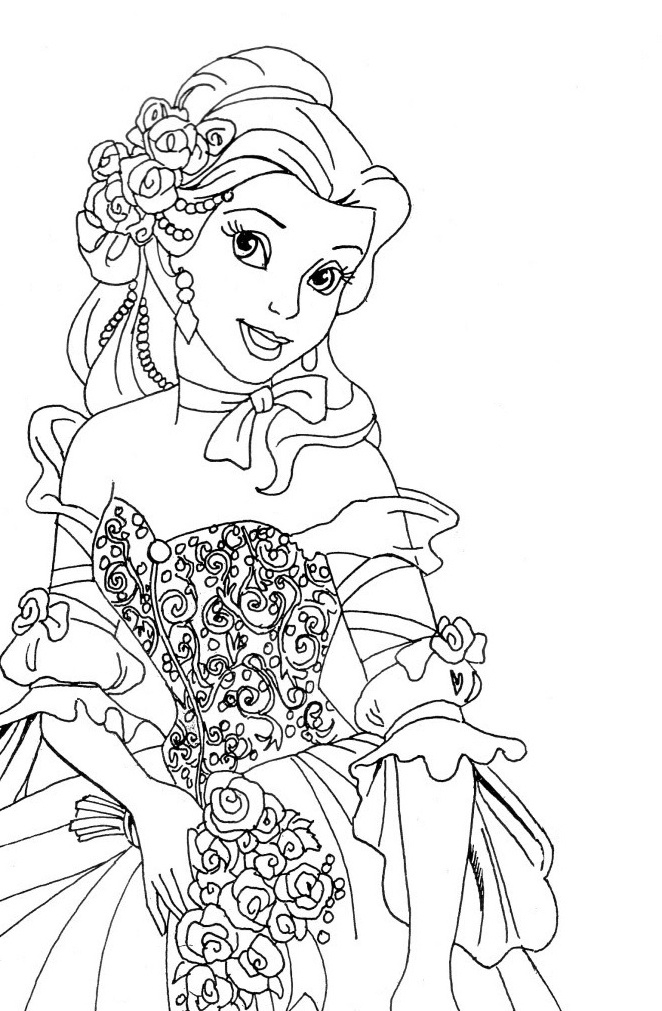 Coloriage Princesses Disney Élégant Collection Coloriage dedans Imprimer Coloriage Disney