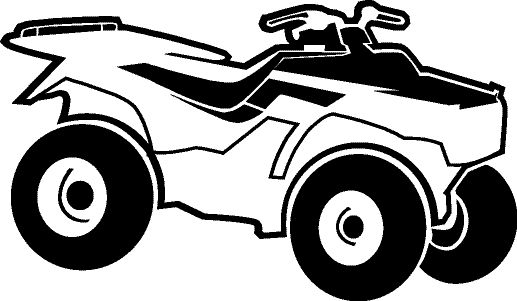 Coloriage Quad / Vtt #143502 (Transport) - Album De Coloriages tout Dessin Quad