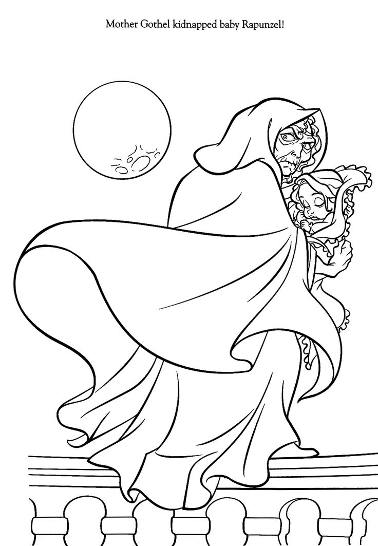 Coloriage Raiponce | Tangled Coloring Pages, Disney dedans Coloriage Raiponce