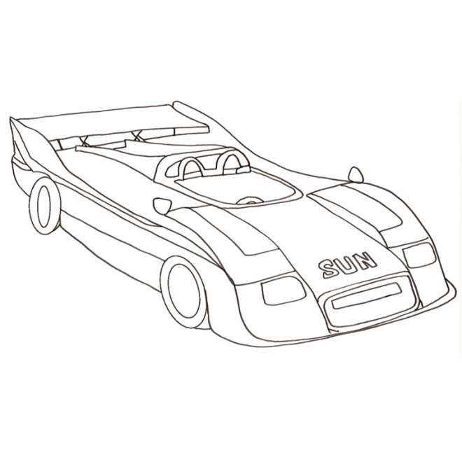 Coloriage Rallye Gratuit À Imprimer Liste 20 À 40 encequiconcerne Coloriage Dessin Accident De Voiture