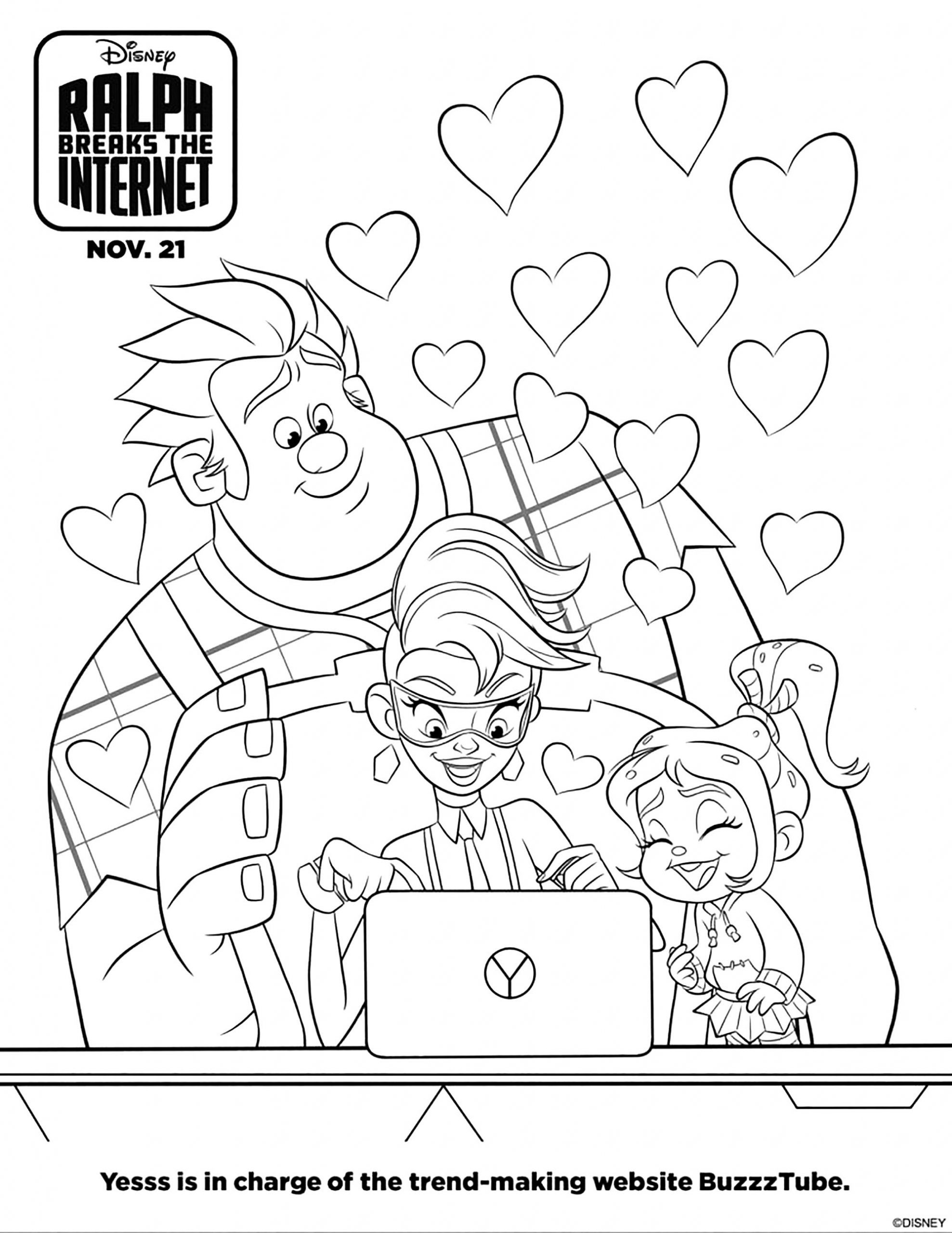 Coloriage Ralph 2.0 À Télécharger - Coloriage Ralph 2.0 à Dessin 0 Colorier