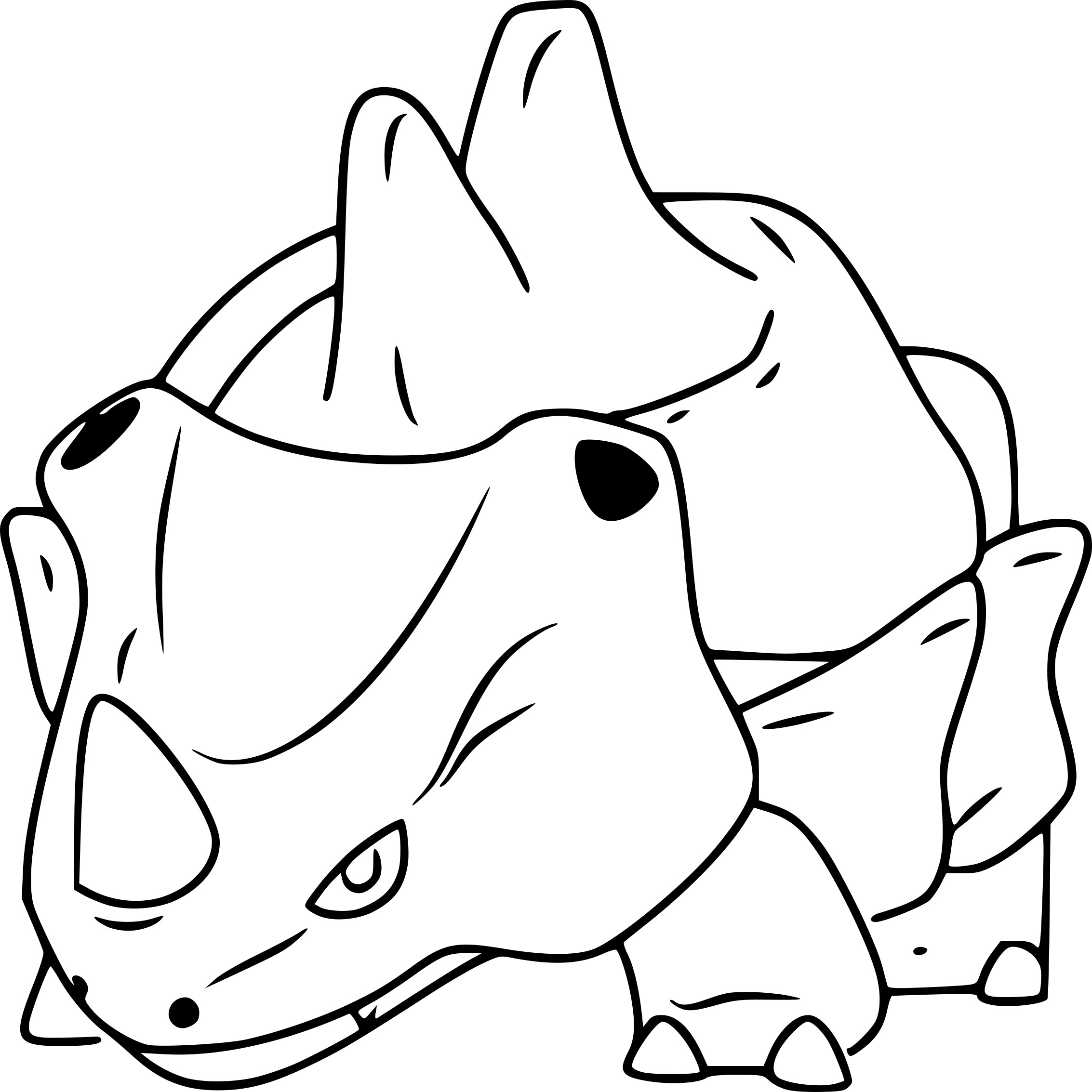 Coloriage Rhinocorne Pokemon Go À Imprimer Sur Coloriages encequiconcerne Coloriage Pokémon,