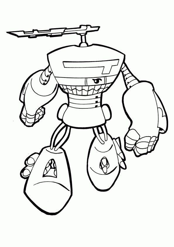 Coloriage Robots Sur Hugolescargot intérieur Coloriage Robot