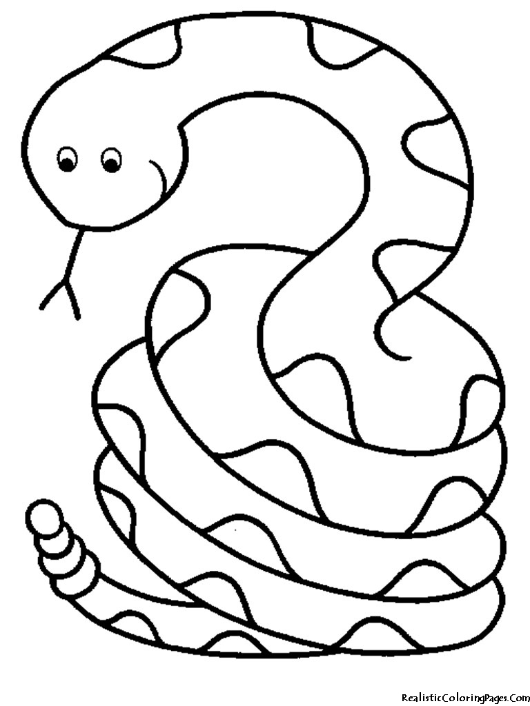 Coloriage Serpent #14340 (Animaux) - Album De Coloriages concernant Coloriage Dessin Serpent