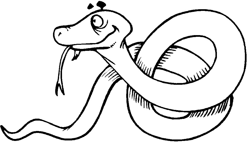 Coloriage Serpent #14362 (Animaux) - Album De Coloriages avec Coloriage Serpent