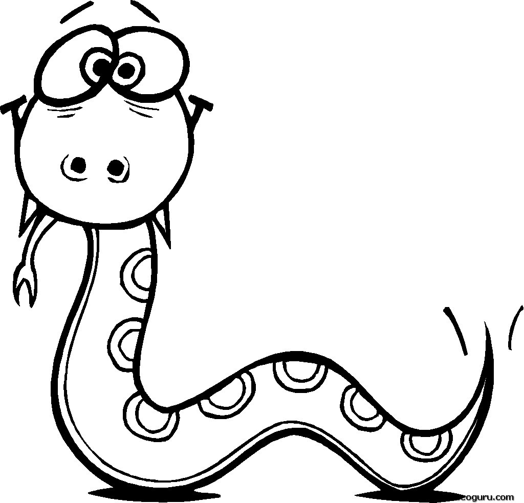 Coloriage Serpent #14363 (Animaux) - Album De Coloriages serapportantà Coloriage Serpent