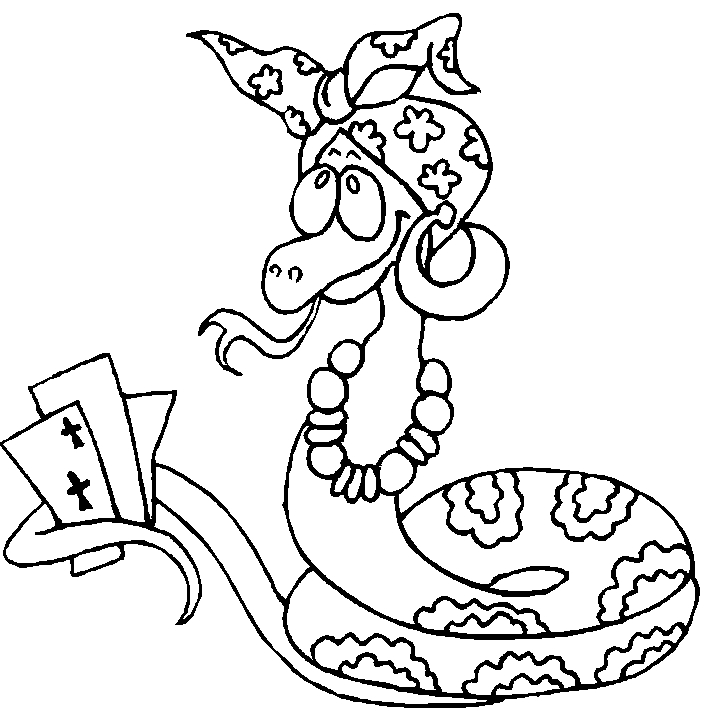 Coloriage Serpent #14480 (Animaux) - Album De Coloriages tout Coloriage Serpent