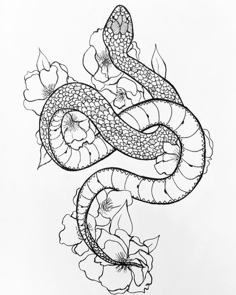 Coloriage Serpent concernant Coloriage Dessin Serpent