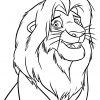 Coloriage Simba Grandit Vite La Garde Du Roi Lion Dessin encequiconcerne Coloriage Lion,