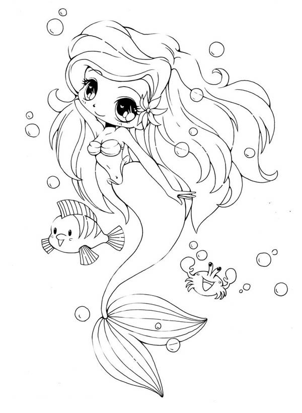 Coloriage Sirène #147390 (Personnages) - Album De Coloriages avec Coloriage Dessin Sirene