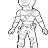 Coloriage Slushy Soldier Skin From Fortnite Season 7 tout Fortnite Saison 7 Dessin