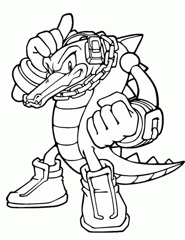 Coloriage Sonic 2 serapportantà Sonic 2 Dessin Animé,