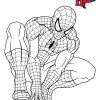 Coloriage Spiderman 3 En Reflexion Dessin À Imprimer tout Dessin De Spiderman,